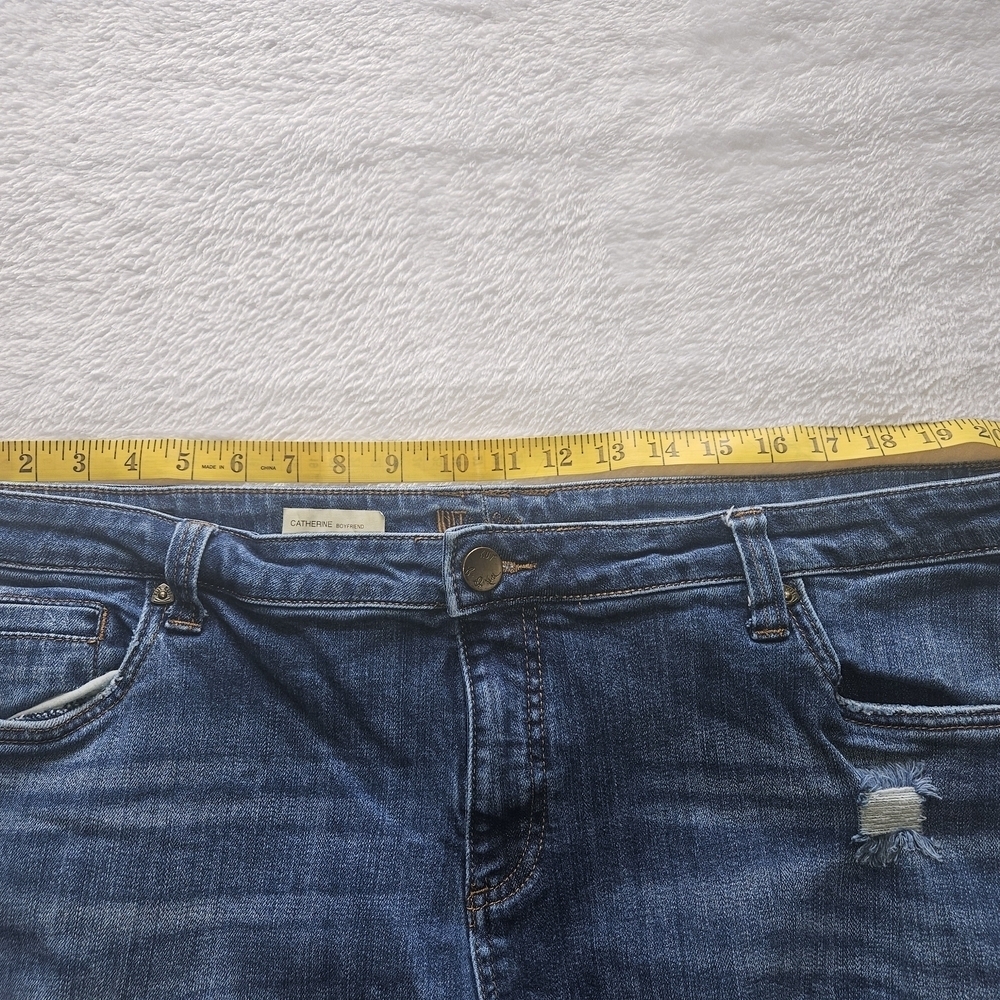 Kut From The Kloth Women's 20W Plus Size Classic Blue Ankle Jeans Catherine. - Picture 3 of 7